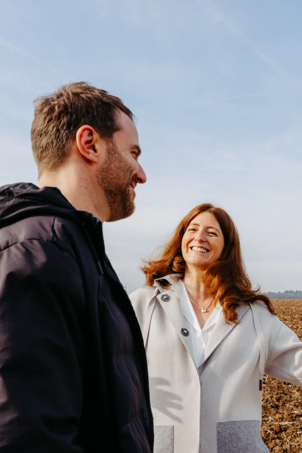 Claudia Elsässer mit Kunden